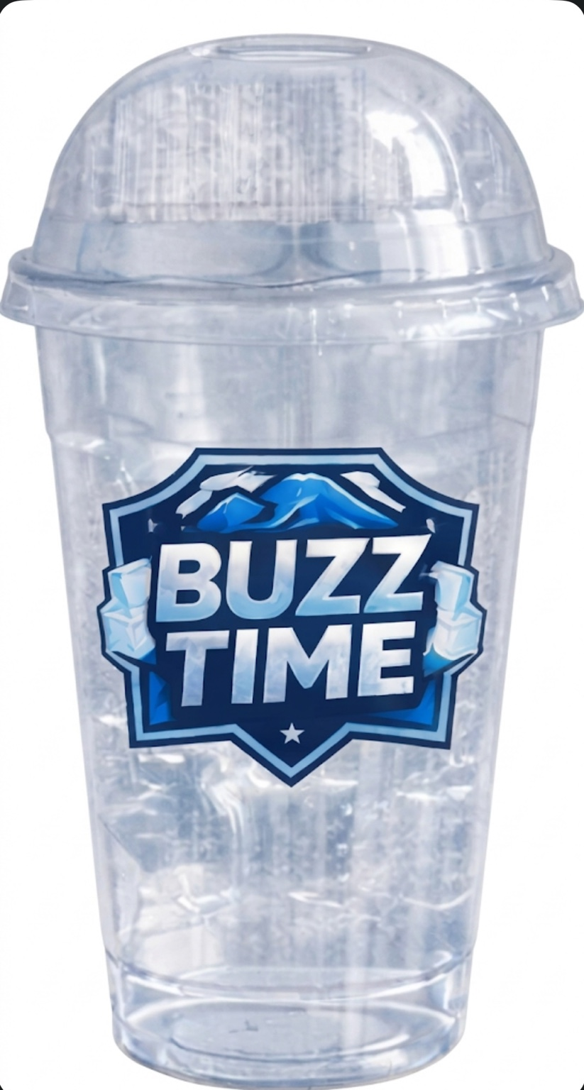 BuzzTıme Bardak BUZ 400ml