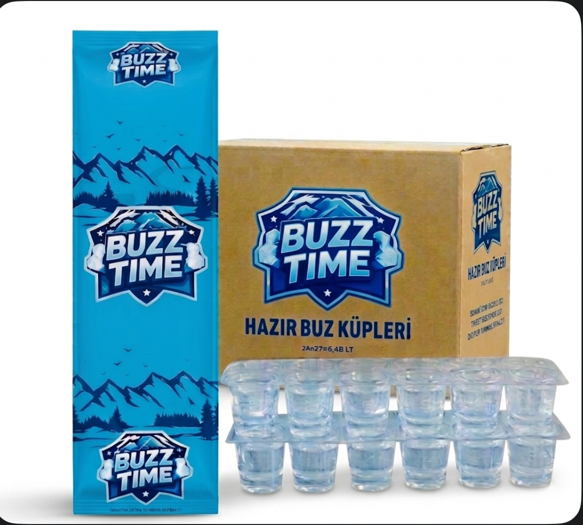 BuzzTıme Buz Küpleri 